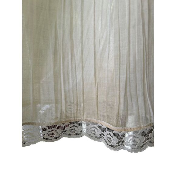 Roberta California Vintage Boho Prairie Cottagecore off white maxi dress - Picture 12 of 15